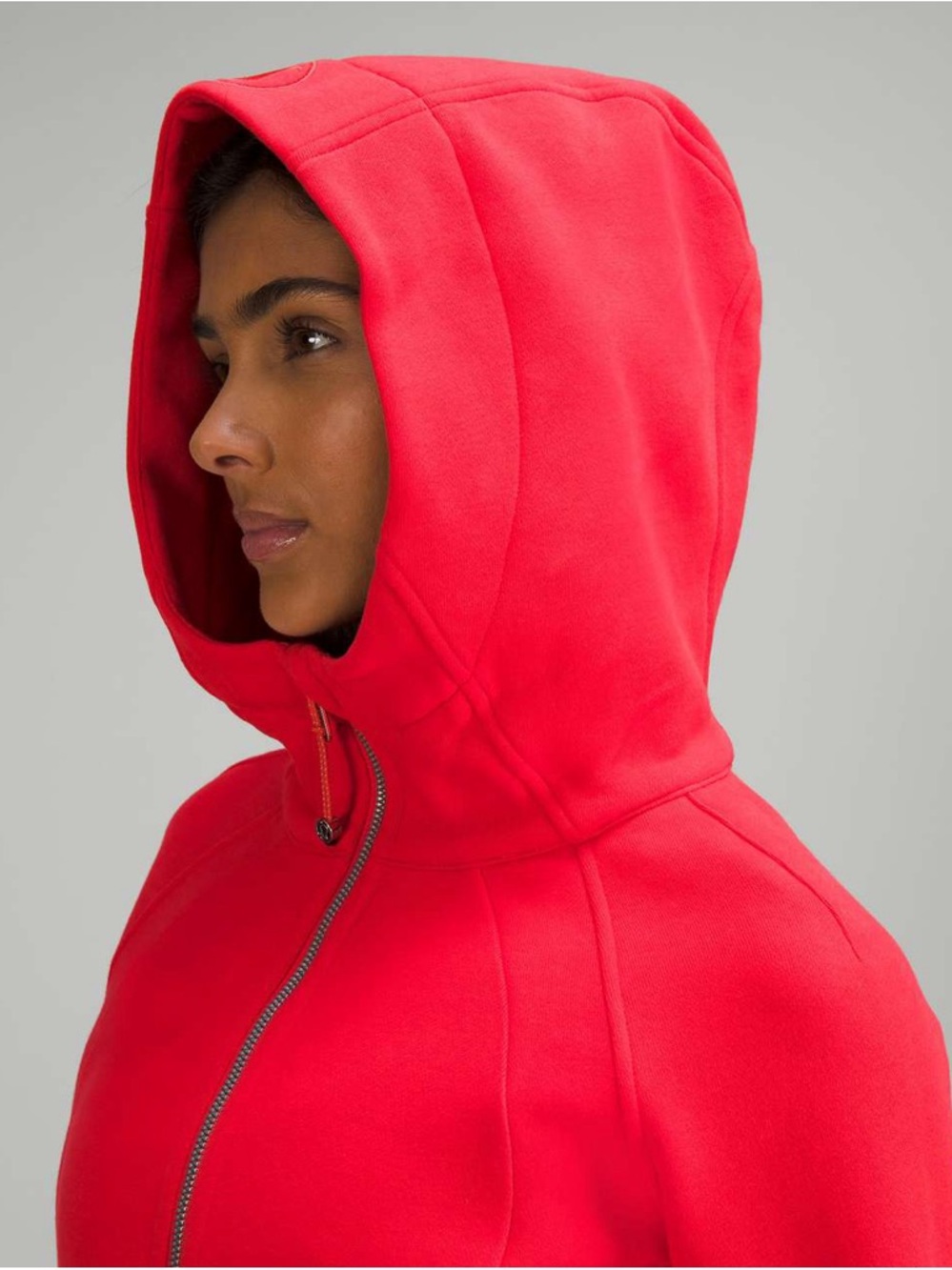 Lululemon Scuba Full Zip Hoodie - Carnation Red